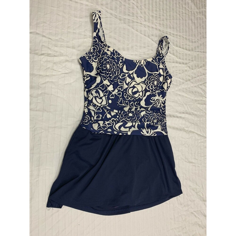 CATALINA WOMENS SWIM SUIT DRESS SIZE L